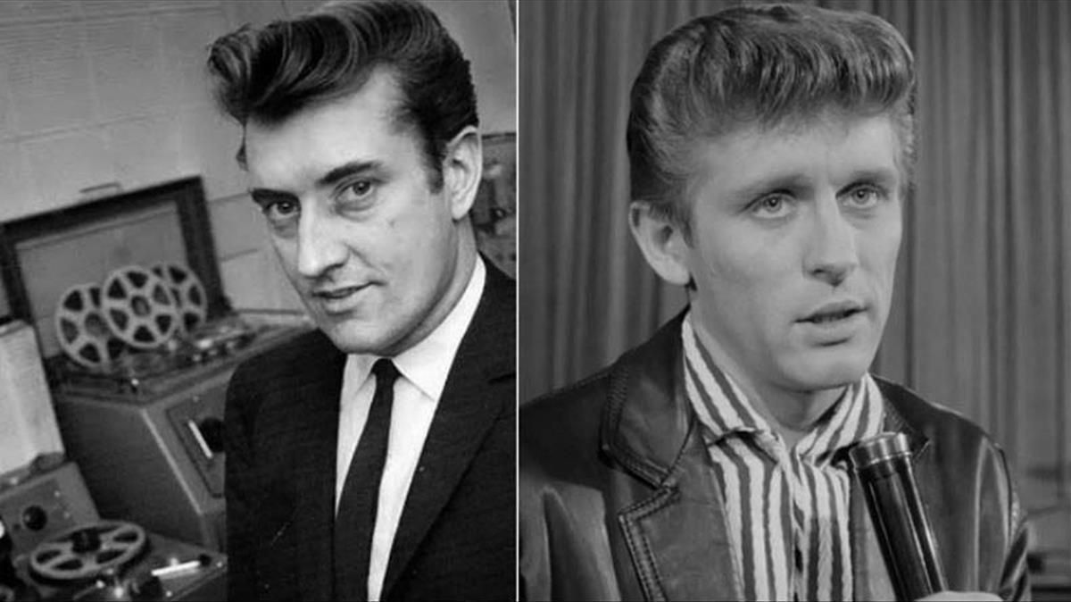 Joe Meek (izquierda) y John Layton. Joe Meek (izquierda) y John Layton.