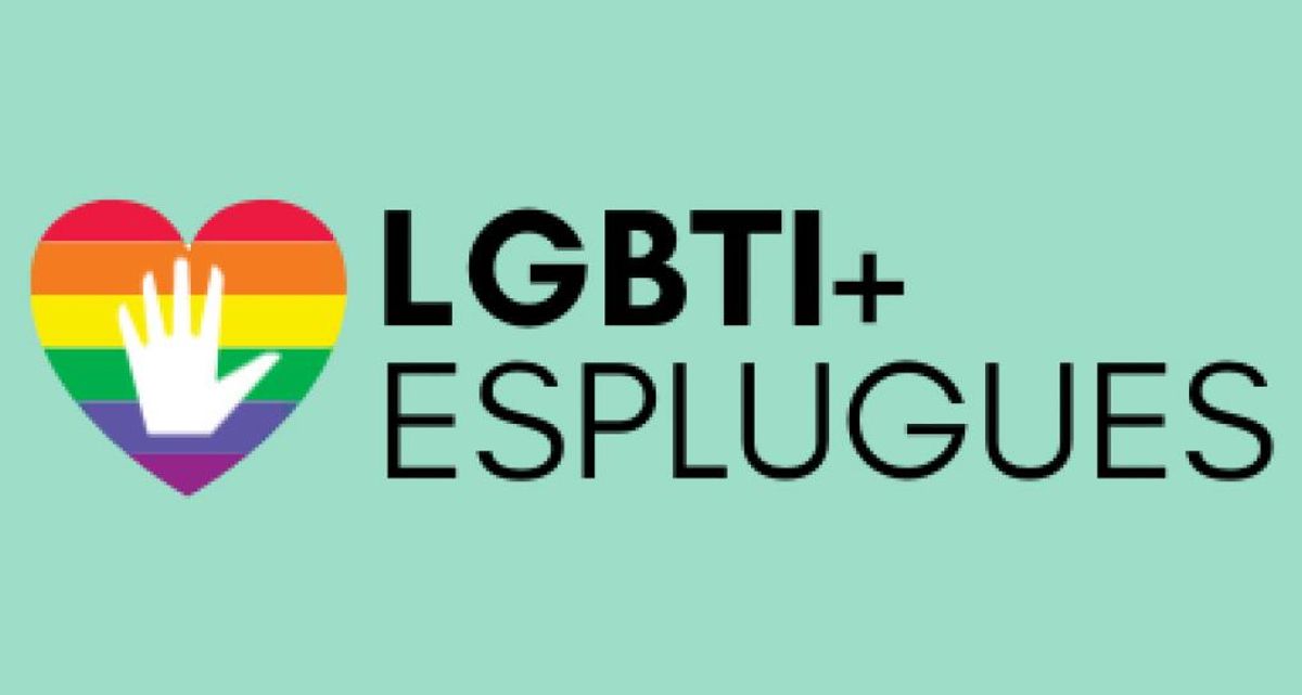 Logotipo del SAI LGTBI+ de Esplugues Logotipo del SAI LGTBI+ de Esplugues