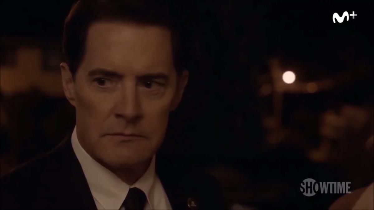 El actor Kyle MacLachlan, que encarna al agente especial Dale Cooper, en una imagen de la nueva entrega de la serie ’Twin Peaks’. El actor Kyle MacLachlan, que encarna al agente especial Dale Cooper, en una imagen de la nueva entrega de la serie ’Twin Peaks’.