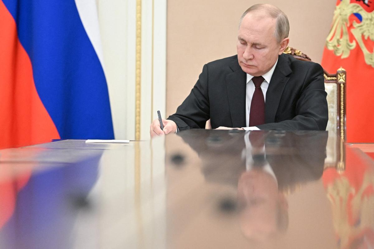 El presidente ruso, Vladímir Putin, el pasado 17 de febrero.