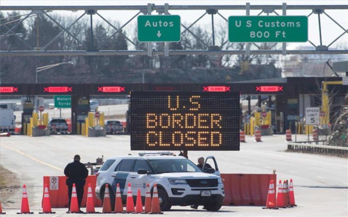 EEUU, México y Canadá mantienen cerradas sus fronteras por la pandemia