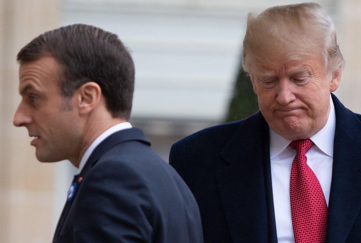 Donald Trump y Emmanuel Macron, en una imagen de archivo. Donald Trump y Emmanuel Macron, en una imagen de archivo.