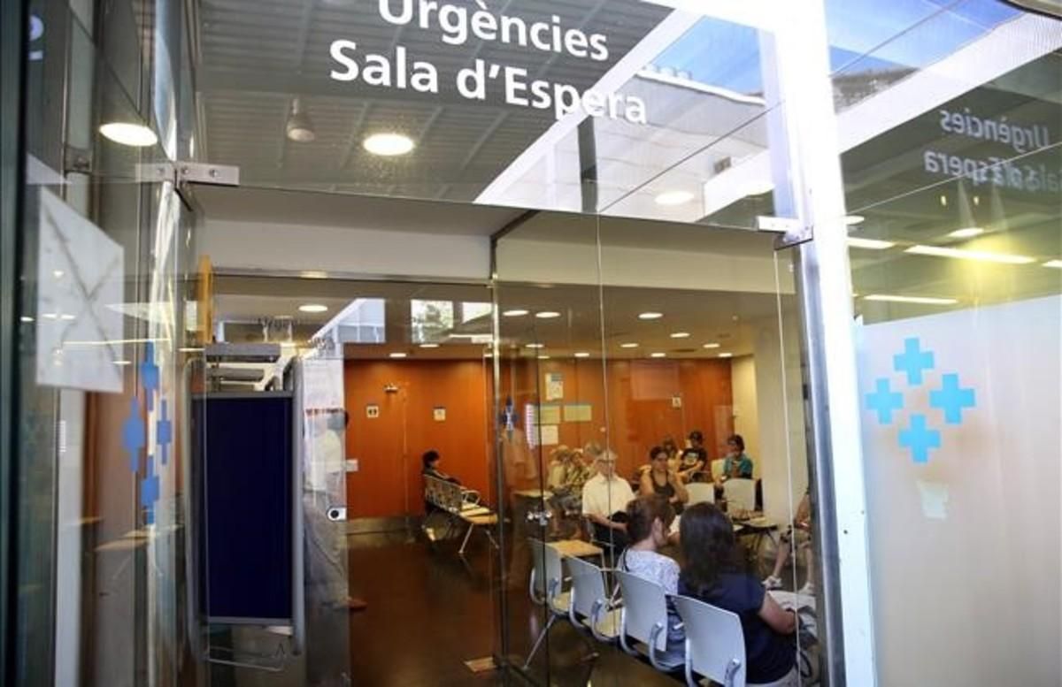 Aspecto del servicio de Urgencias del Hospital del Mar de Barcelona. Aspecto del servicio de Urgencias del Hospital del Mar de Barcelona.