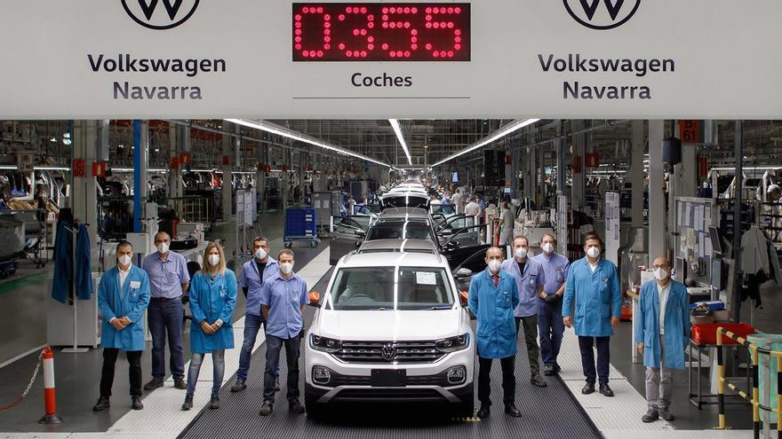 Volkswagen Navarra logra un récord de producción diaria