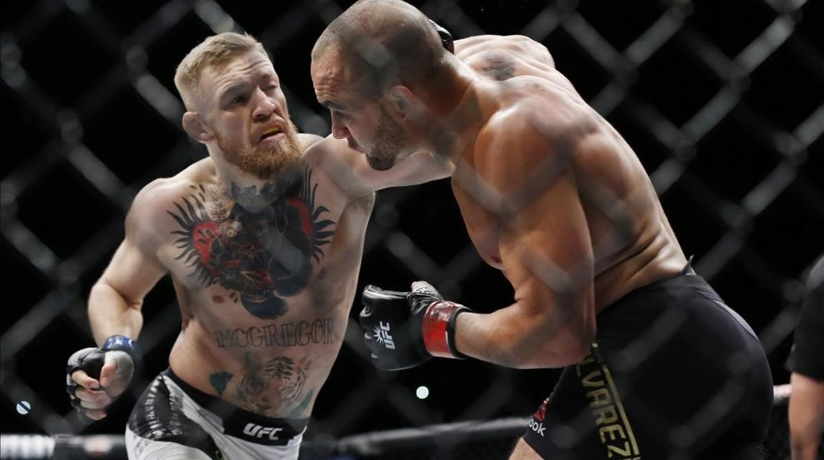 codicioso hacha impaciente McGregor se corona como 'Rey del UFC' en Nueva York