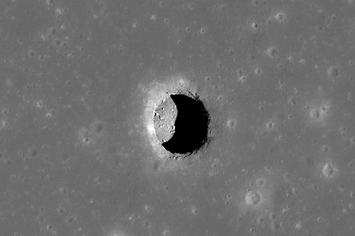 Descubren 200 pozos en la Luna con una temperatura ideal para la habitabilidad humana