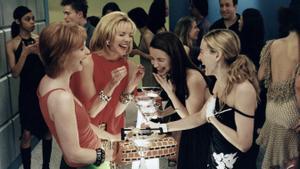 Cynthia Nixon (Miranda), Kim Cattrall (Samantha), Kristin Davis (Charlotte) y Sarah Jessica Parker (Carrie) en la serie ’Sexo en Nueva York’.