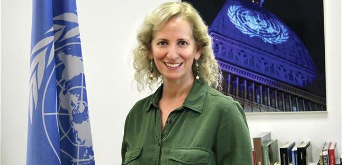 Antonia Marie De Meo, directora del UNICRI. Antonia Marie De Meo, directora del UNICRI.