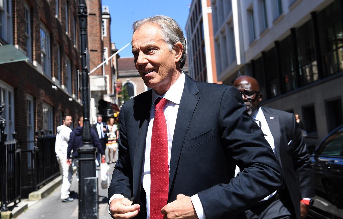 El exprimer ministro laborista Tony Blair, en una imagen de archivo. El exprimer ministro laborista Tony Blair, en una imagen de archivo.