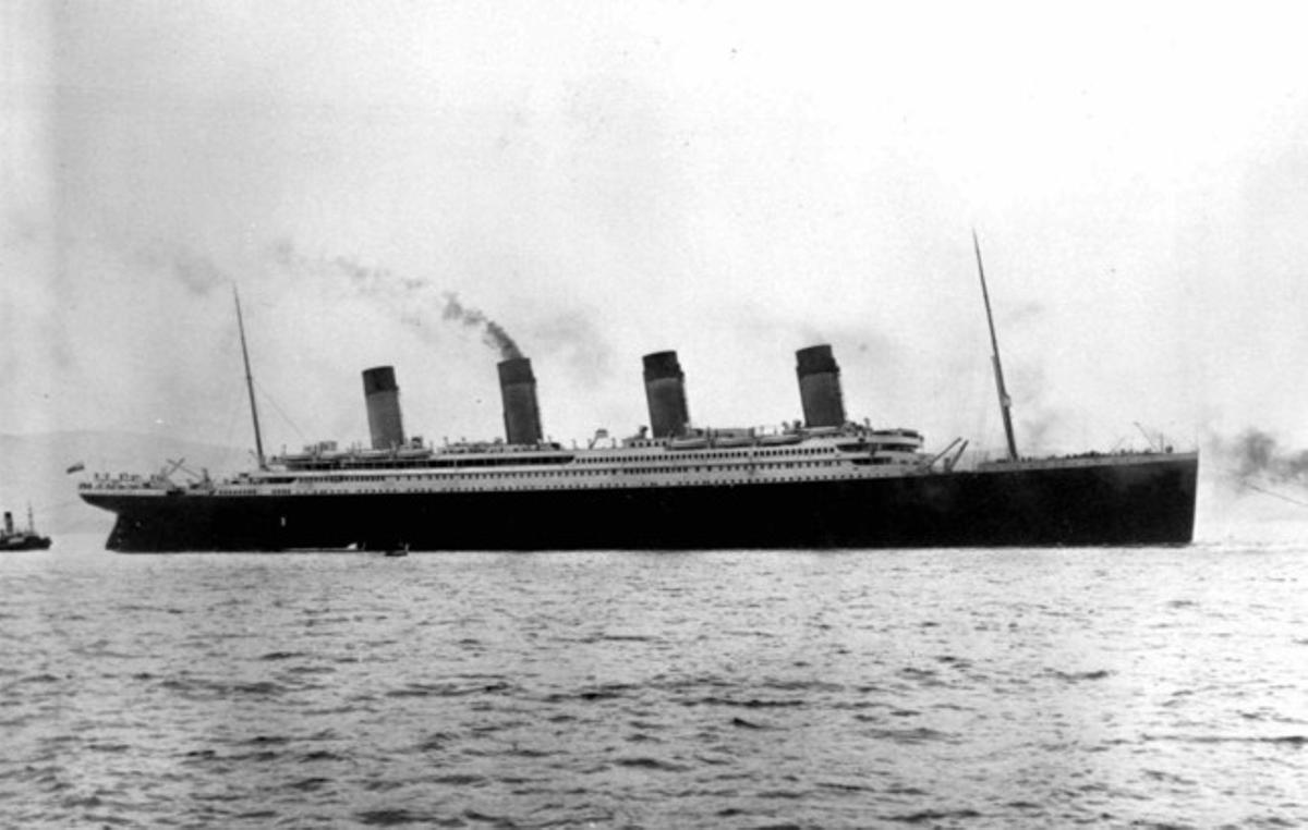 ElTitanicsurt del port britànic de Southampton, el 10 d’abril de 1912.