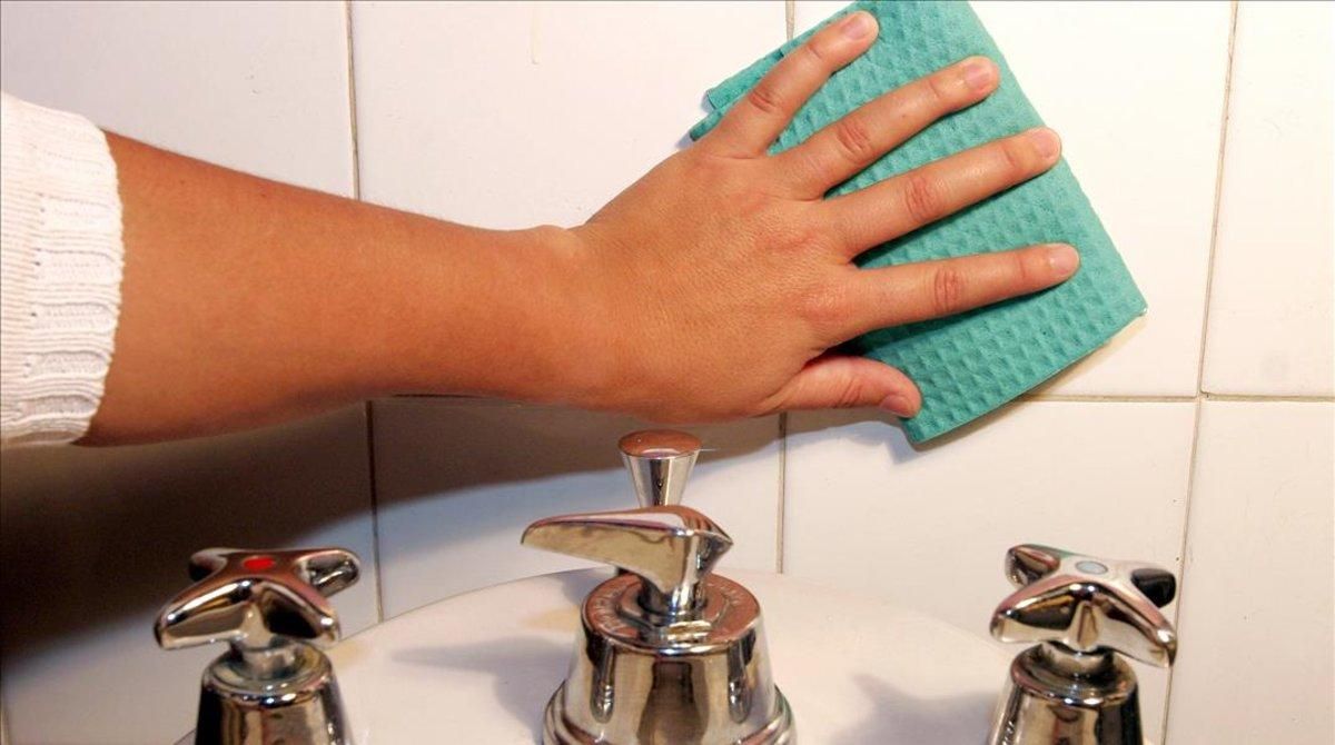 La bayeta y el estropajo son dos focos de bacterias en el hogar. La bayeta y el estropajo son dos focos de bacterias en el hogar.