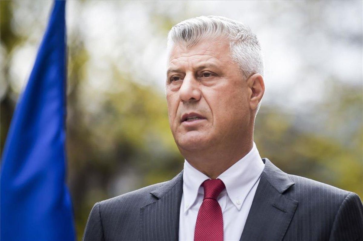Hashim Thaci, presidente de Kosovo. Hashim Thaci, presidente de Kosovo.