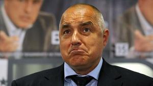 Borisov gesticula durante una conferencia de prensa, este jueves en Sofía.