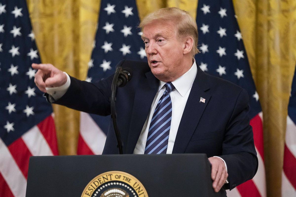 El expresidente Donald Trump. El expresidente Donald Trump.