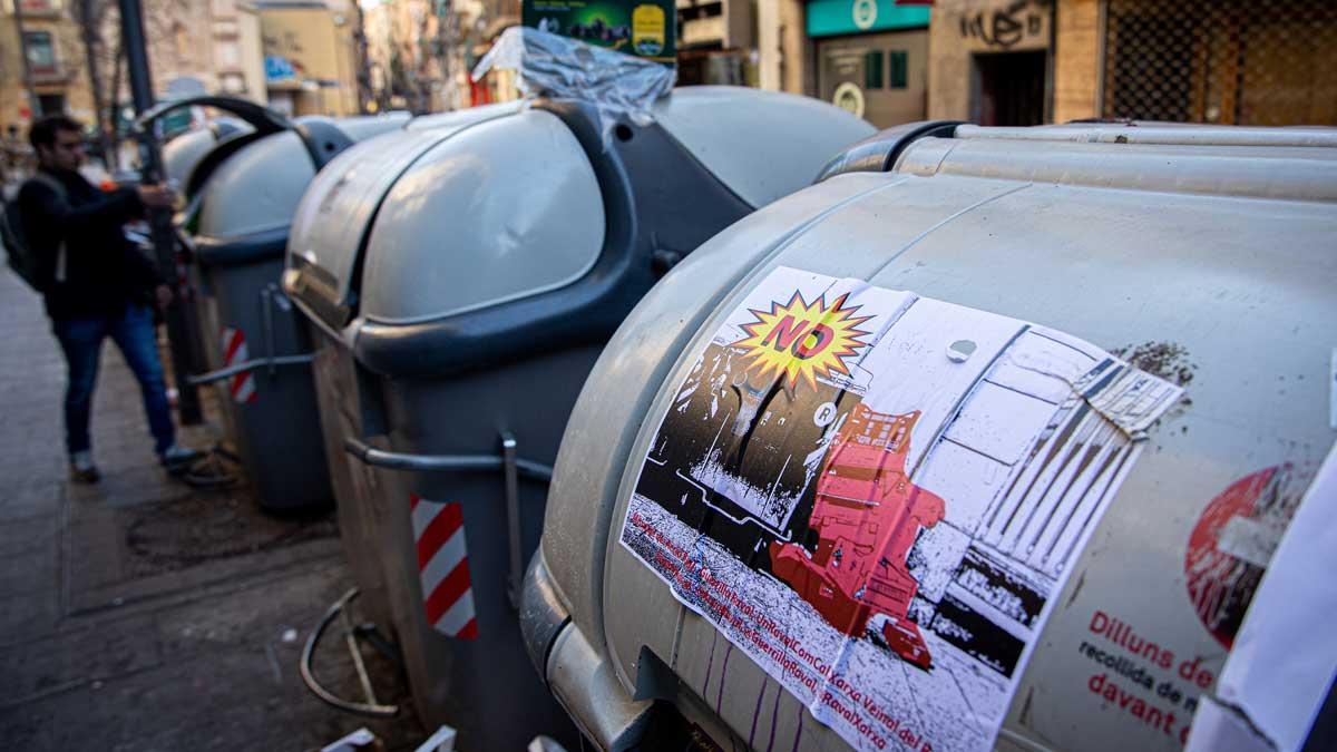 Només CGT inicia la vaga de recollida d’escombraries a Barcelona