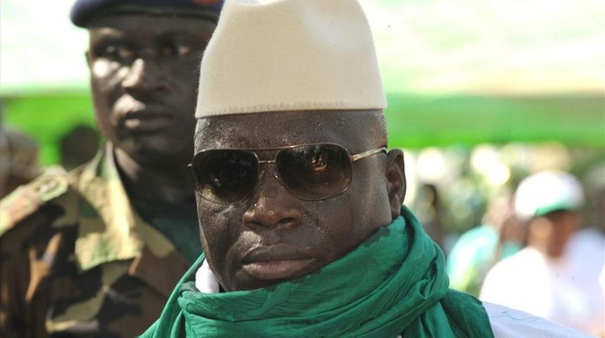 El presidente Yahya Jammeh, en una imagen del 2011.