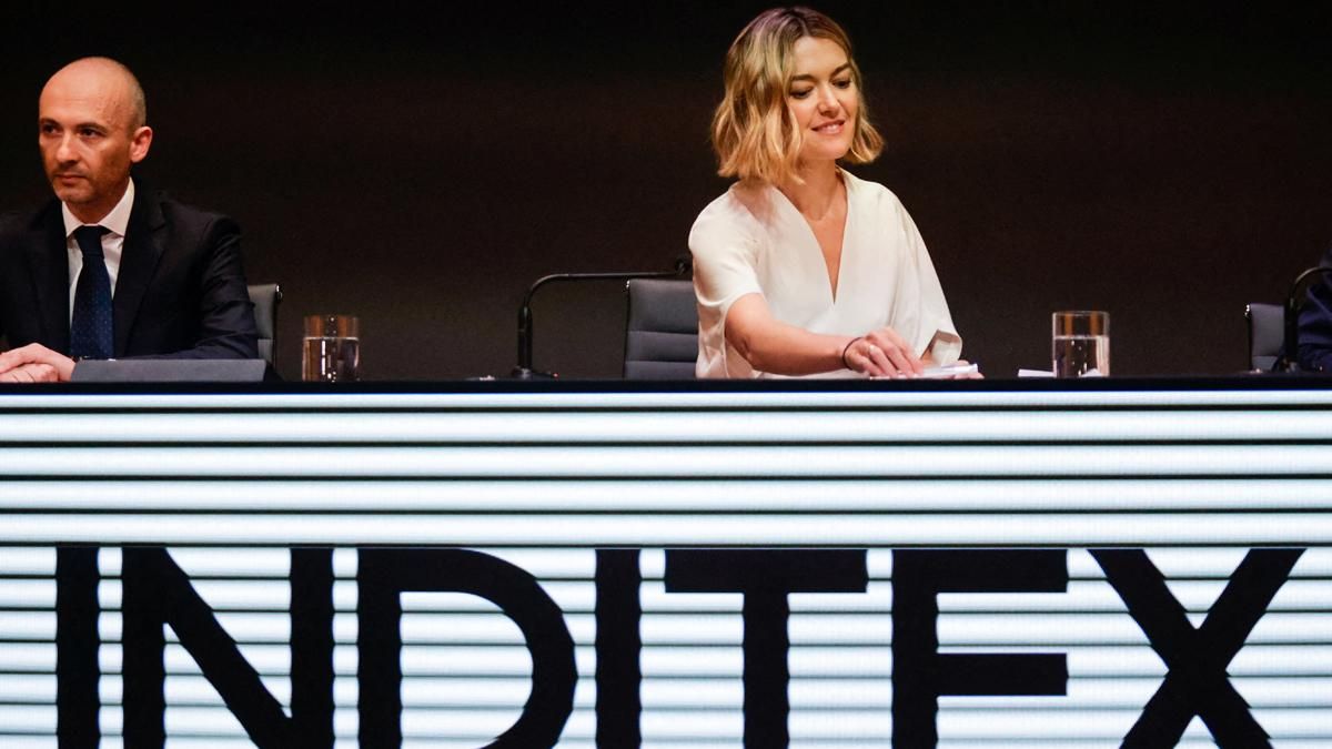 Marta Ortega, en la junta de accionistas de Inditex, en julio del 2022. Marta Ortega, en la junta de accionistas de Inditex, en julio del 2022.