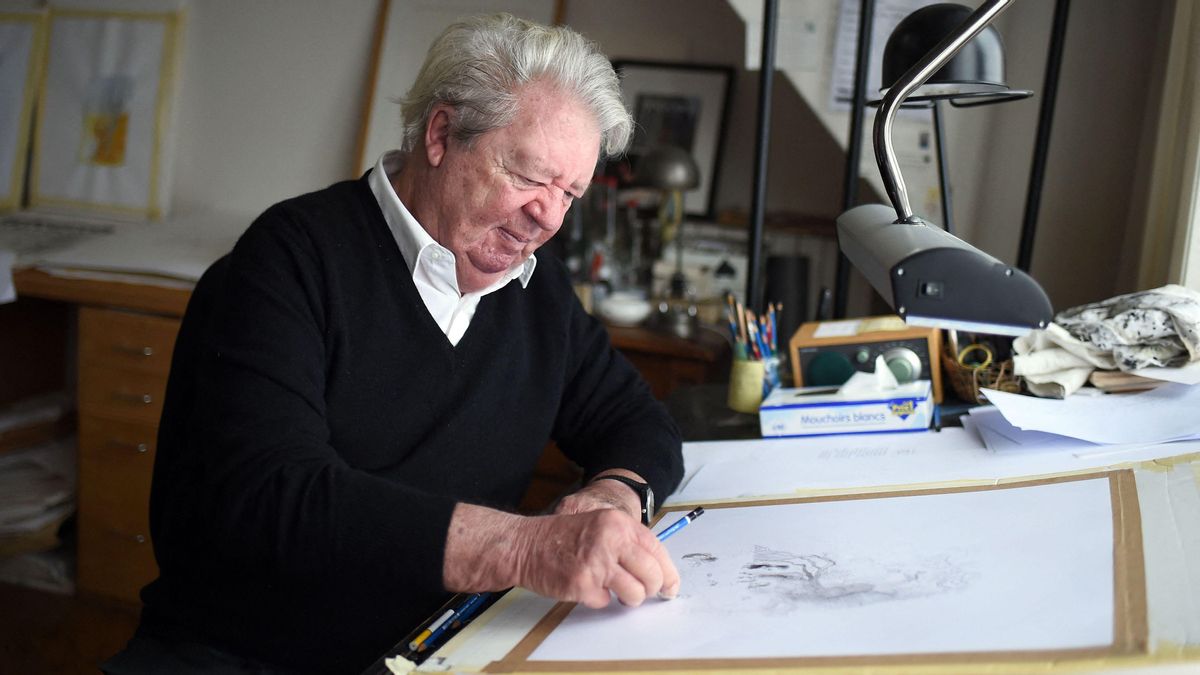 El ilustrador Jean-Jacques Sempe El ilustrador Jean-Jacques Sempe