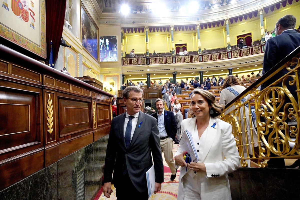 Gamarra inicia el discurs amb ETA i acusa Sánchez de posar només «algun pedaç» a l’economia Gamarra inicia el discurs amb ETA i acusa Sánchez de posar només «algun pedaç» a l’economia