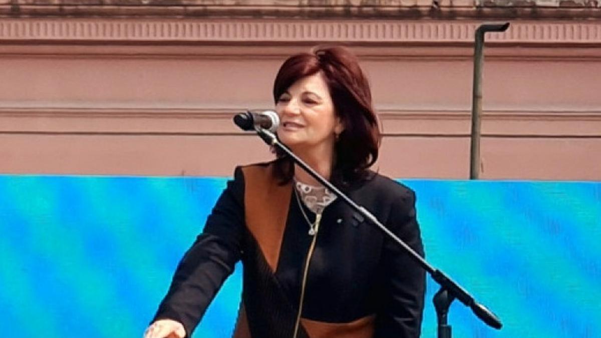 La ministra argentina de Trabajo, Kelly Olmos.