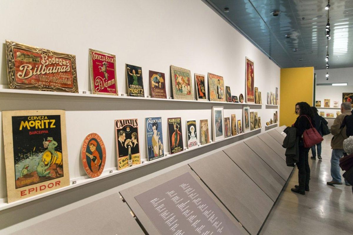 La exposición tiene un apartado dedicado a las bebidas. La exposición tiene un apartado dedicado a las bebidas.