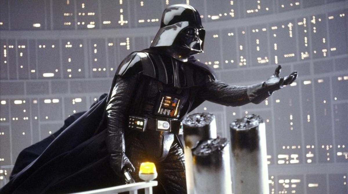 El personaje de Darth Vader, en la película ’Star Wars. El imperio contraataca’. El personaje de Darth Vader, en la película ’Star Wars. El imperio contraataca’.