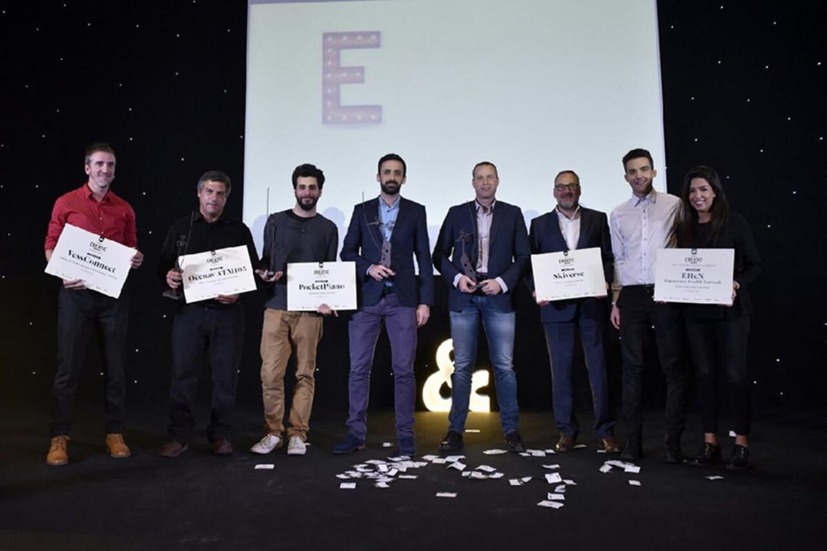 Una start-up mèdica i un piano fet amb teixit intel·ligent s'enduen els Premis Creatic Una start-up mèdica i un piano fet amb teixit intel·ligent s'enduen els Premis Creatic