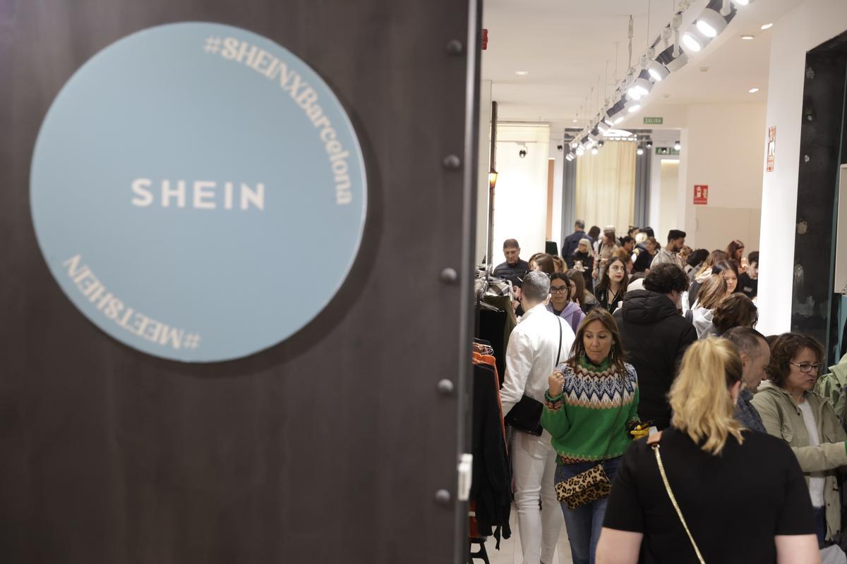 Shein abre 'pop-up store' en Barcelona