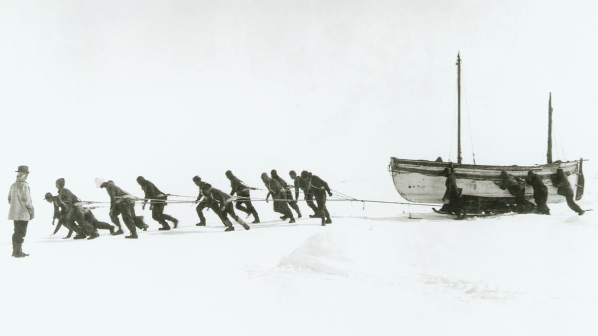 La legendaria expedición a la Antártida de Ernest Shackleton. La legendaria expedición a la Antártida de Ernest Shackleton.