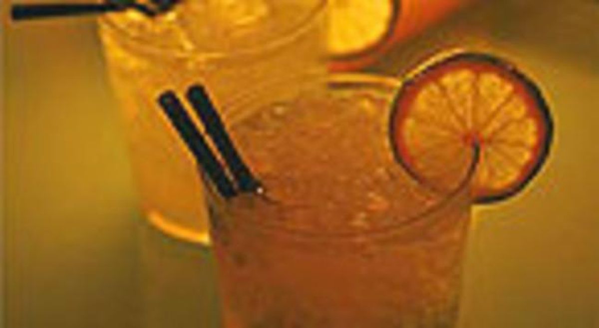 Un vaso de caipiriña. Un vaso de caipiriña.