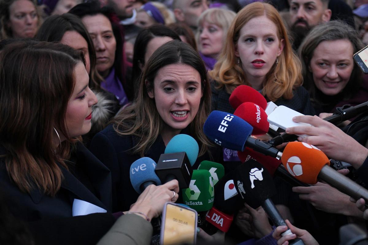 Irene Montero defiende la inclusión de personas trans en el deporte Irene Montero defiende la inclusión de personas trans en el deporte