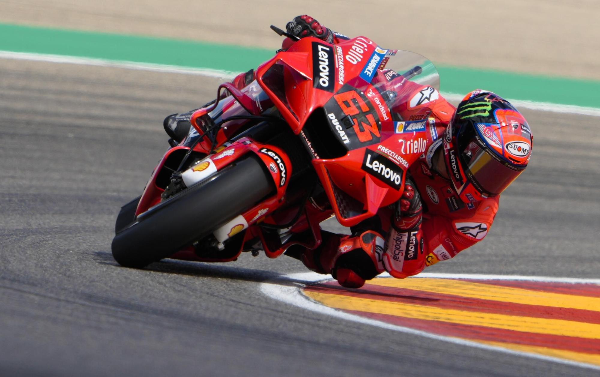 Ducati, Con Bagnaia Y Miller, Lideran La Parrilla De Aragón