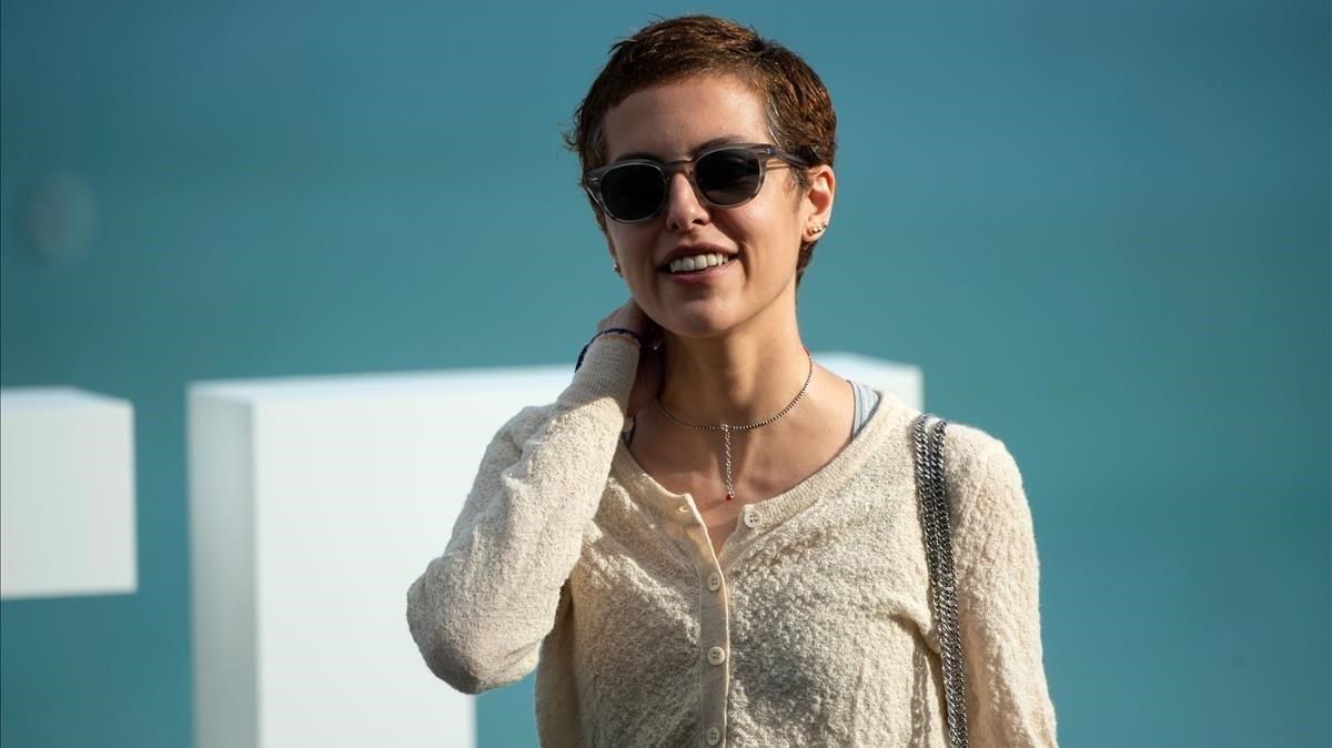 La directora Dea Kulumbegashvili, en el festival de San Sebastián La directora Dea Kulumbegashvili, en el festival de San Sebastián