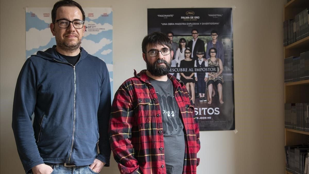 Ferran Herranz y José Tito, fotografiado este lunes en la oficina barcelonesa de La Aventura Ferran Herranz y José Tito, fotografiado este lunes en la oficina barcelonesa de La Aventura