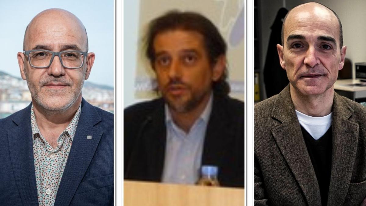 Ramon Lamiel, Josep Pera y Joan Uribe. Ramon Lamiel, Josep Pera y Joan Uribe.
