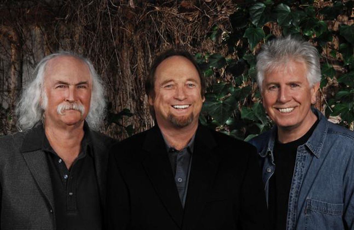 David Crosby, Stephen Stills y Graham Nash, en una imagen promocional. David Crosby, Stephen Stills y Graham Nash, en una imagen promocional.