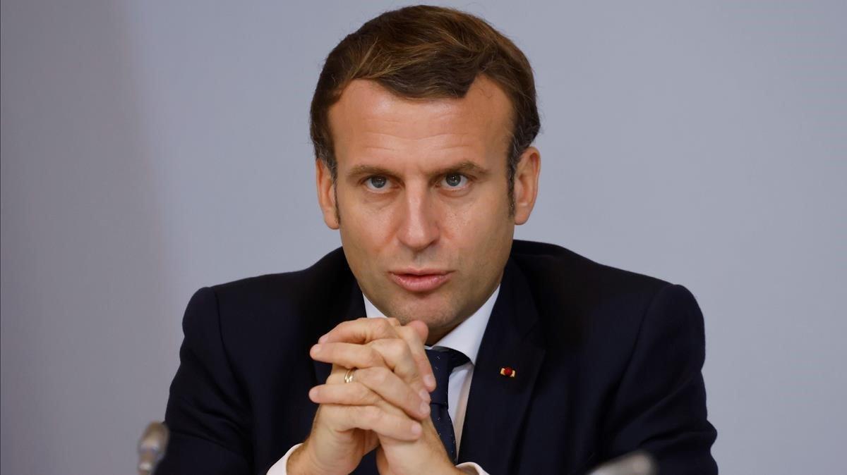 El presidente francés, Emmanuel Macron, combinó elogios y críticas en su despedida a Maradona. El presidente francés, Emmanuel Macron, combinó elogios y críticas en su despedida a Maradona.