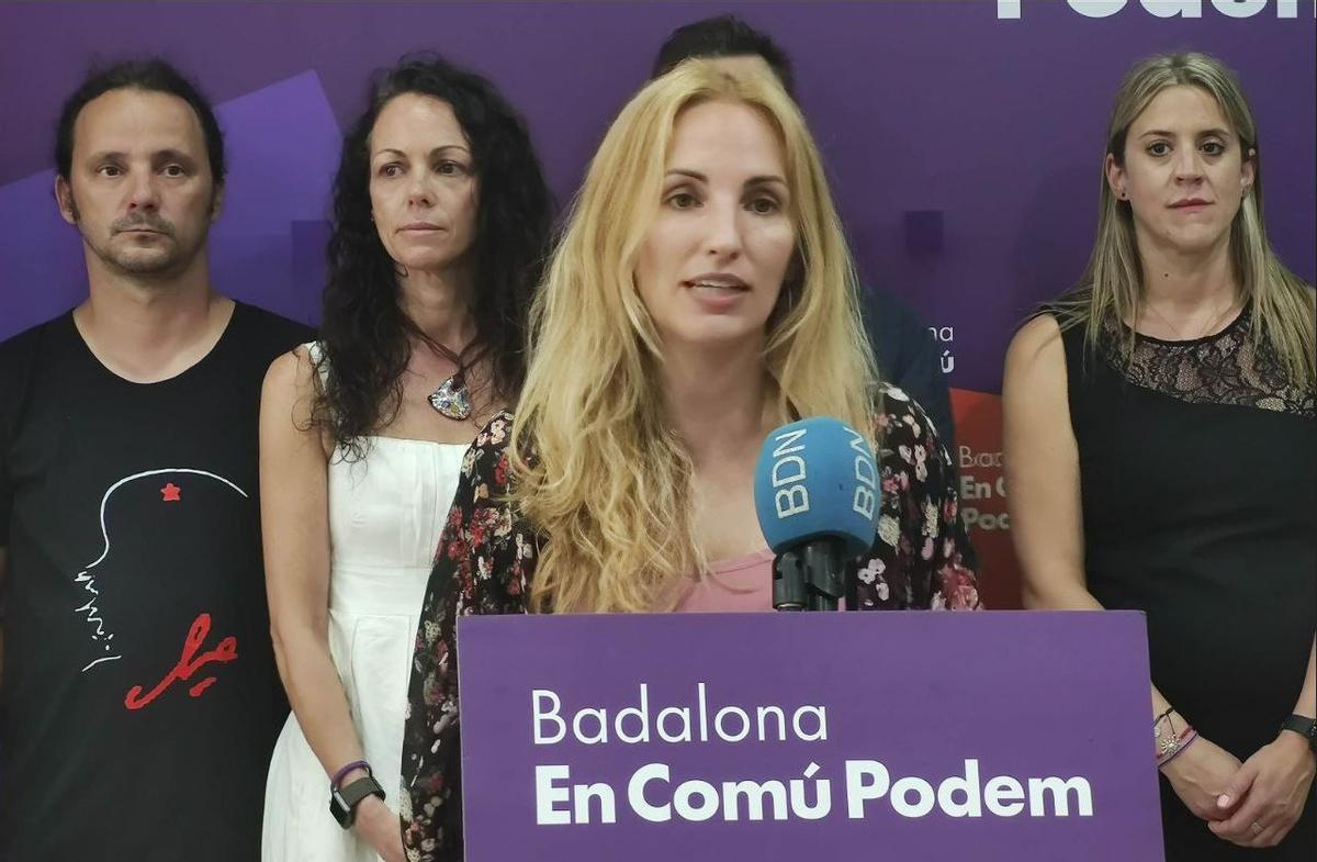 Aïda Llauradó, candidata a las municipales de 2023 por Badalona En Comú Podem.