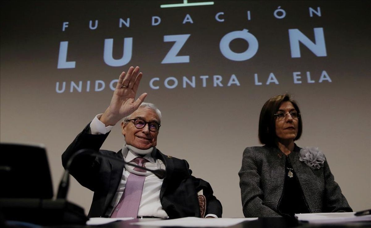 Francisco Luzón, en la presentación de la fundación que lleva su nombre, en marzo del 2017. Francisco Luzón, en la presentación de la fundación que lleva su nombre, en marzo del 2017.