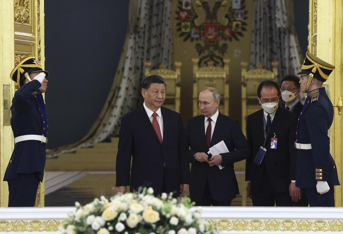 Putin recibe a su amigo Xi Jinping Putin recibe a su amigo Xi Jinping