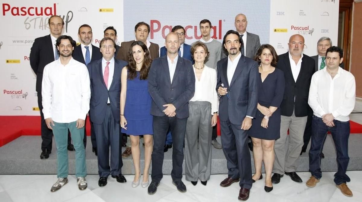 La ministra de Agricultura, Isabel Garcia Tejerina, en la presentación de los premios a nuevas empresas emprendedoras de Calidad Pascual. La ministra de Agricultura, Isabel Garcia Tejerina, en la presentación de los premios a nuevas empresas emprendedoras de Calidad Pascual.