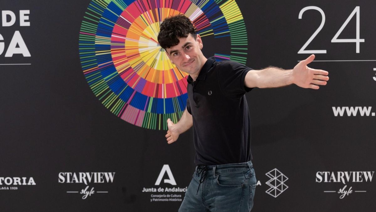 Àlex Monner, tras la presentación de ’El Cover’ en Málaga Àlex Monner, tras la presentación de ’El Cover’ en Málaga