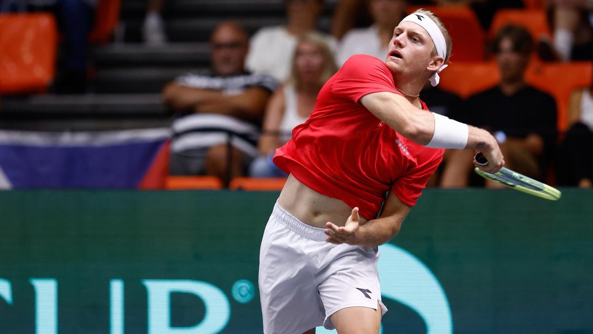 This is how we experienced the doubles match between Spain and Serbia in the Davis Cup