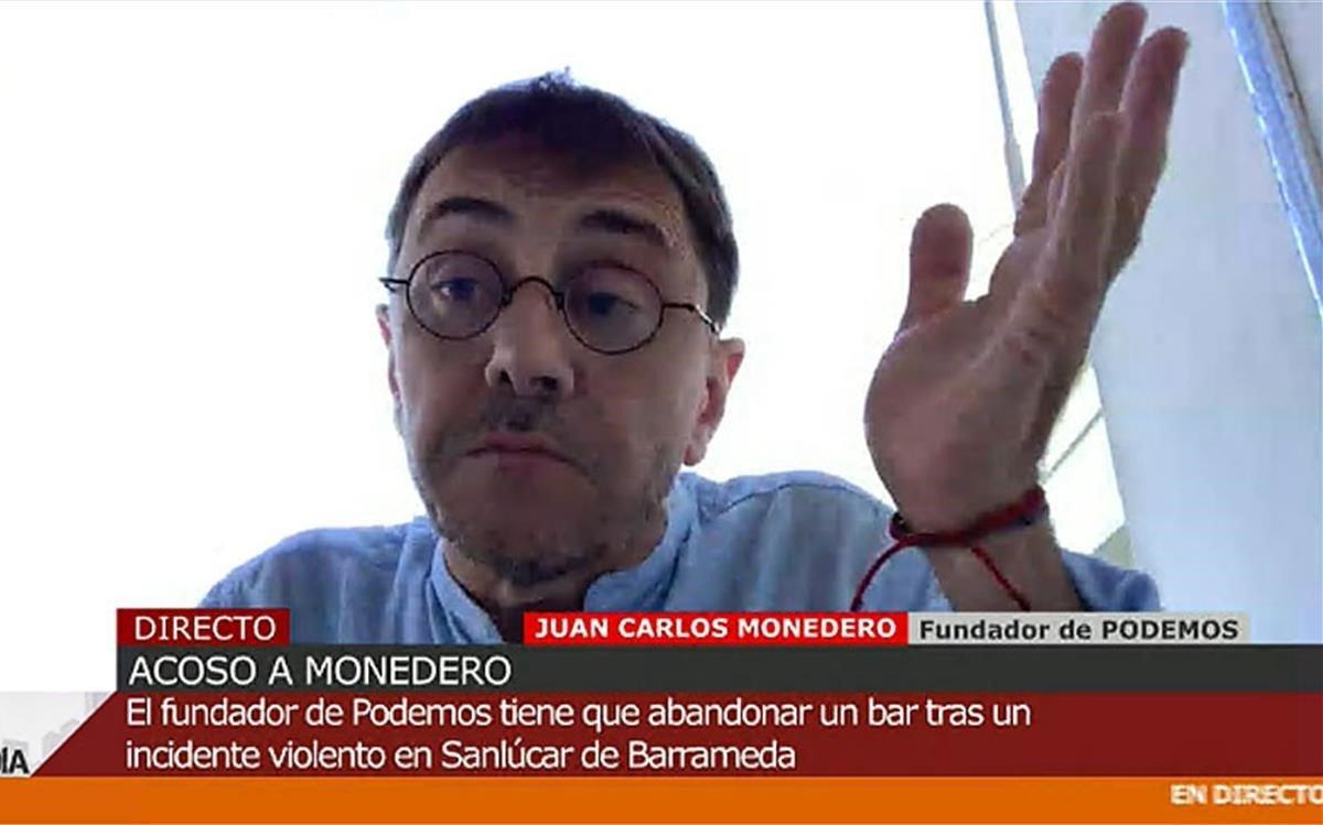 Juan Carlos Monedero en ’Cuatro Al Día’.