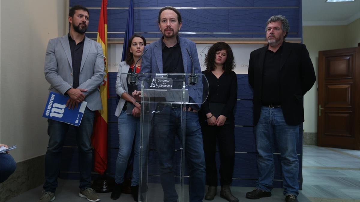 Podem aprova anar al 21-D en coalició amb Catalunya en Comú