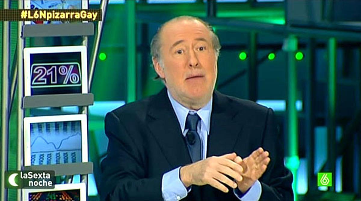 Josep Maria Gay de Liébana, en ’La Sexta noche’ (La Sexta).