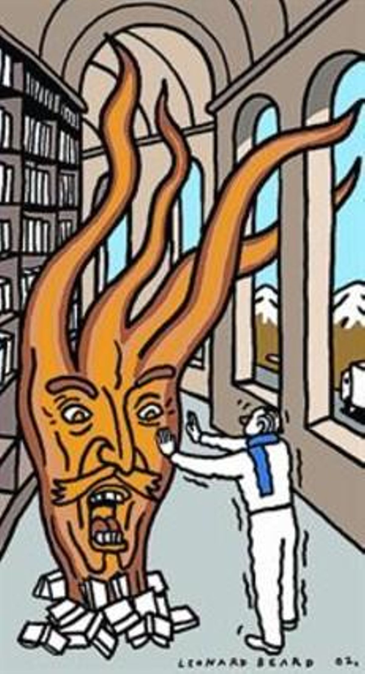Los 'libros fuego' Los 'libros fuego'