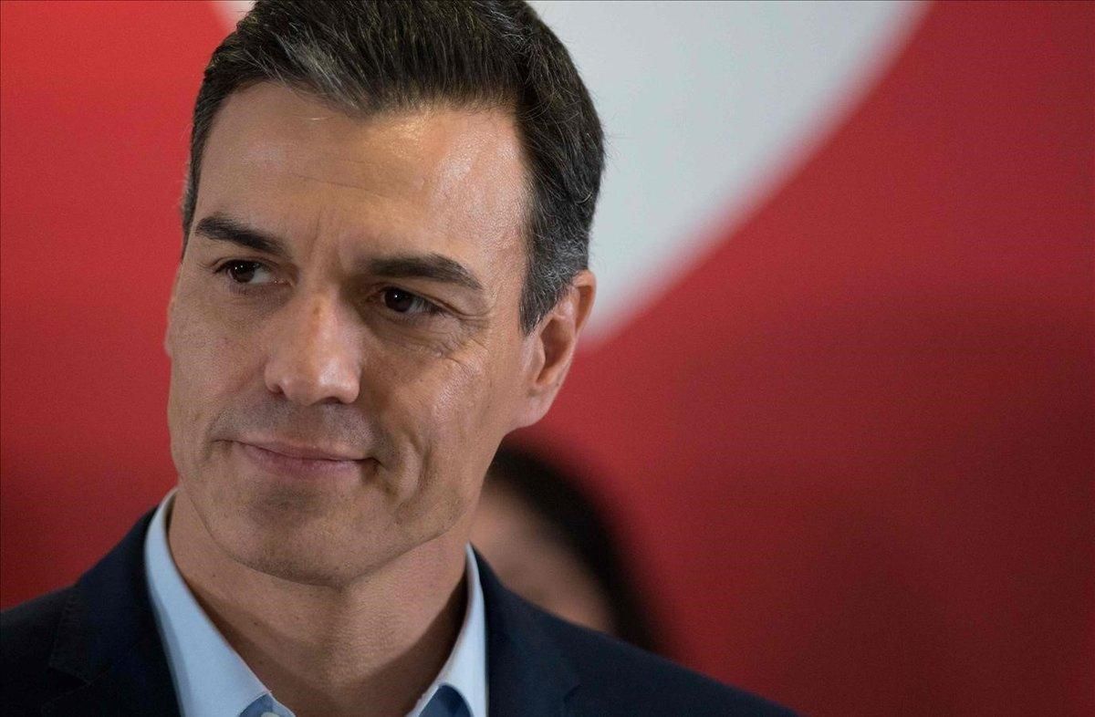 El líder de los socialistas, Pedro Sánchez, en uno de los mítines de la campaña electoral para el 28-A El líder de los socialistas, Pedro Sánchez, en uno de los mítines de la campaña electoral para el 28-A