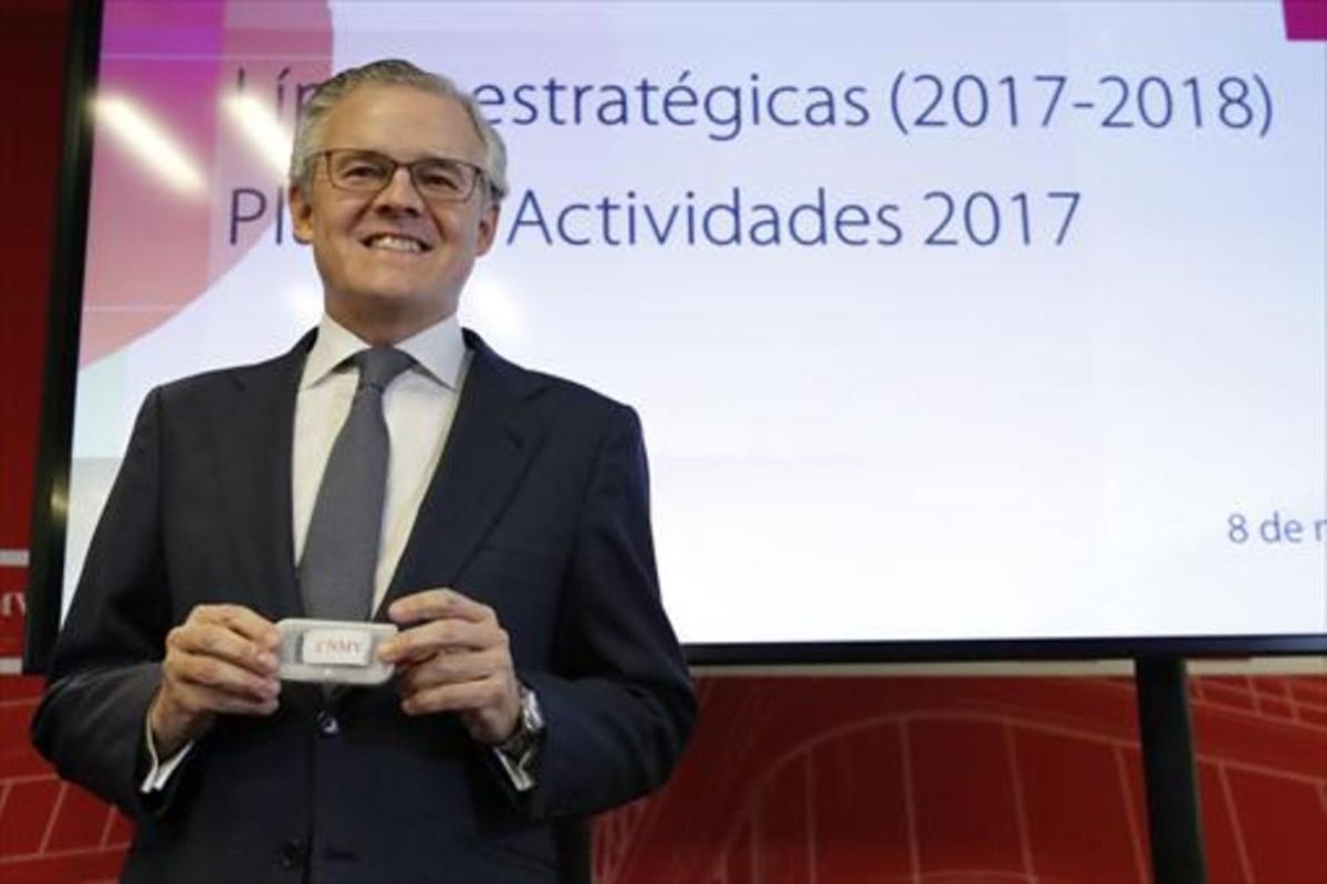 El presidente de la CNMV, Sebastián Albella. El presidente de la CNMV, Sebastián Albella.