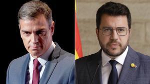 Sánchez i Aragonès encaren un final d’any decisiu per a l’estabilitat dels seus governs